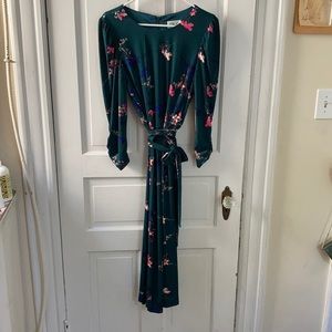 Eliza J Dress Floral Midi Dress.